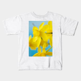 Narcissus  &#39;Twinkling Yellow&#39;  AGM  Division 7  Jonquilla  Daffodil Kids T-Shirt